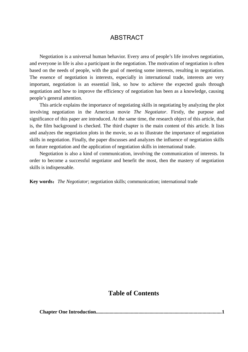 23年WP定稿_-商务英语-电影《王牌对王牌》中谈判技巧探究.docx_第3页