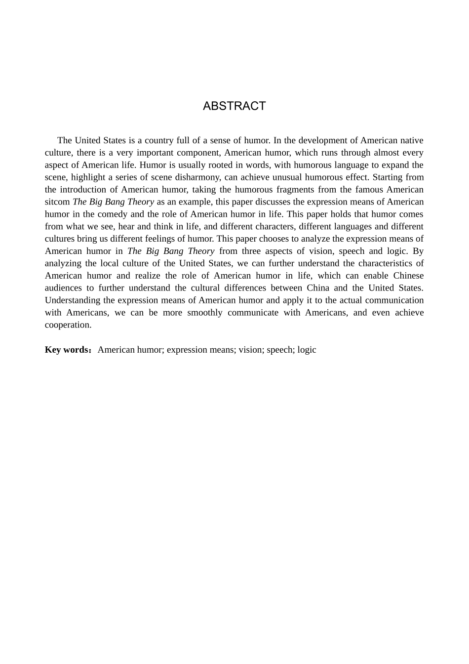 23年WP定稿__英语_从《生活大爆炸》中看美式幽默的表现手段.docx_第3页