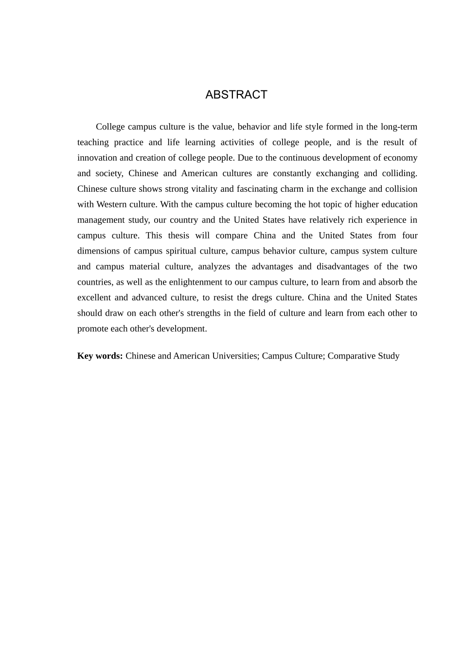 23年WP定稿__英语_中美高校校园文化比较研究.docx_第3页