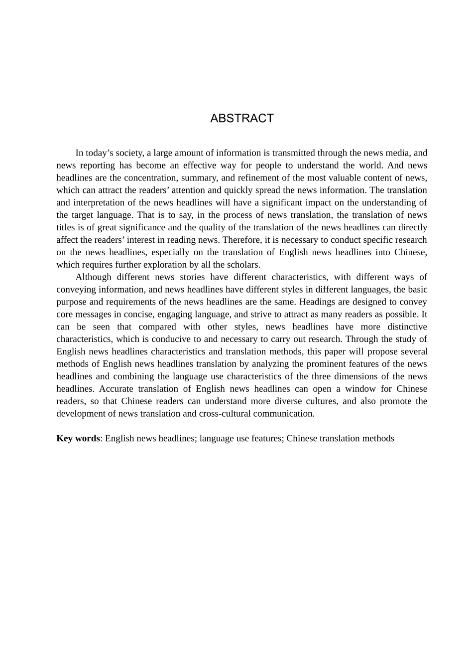 23年WP定稿_英语_英语新闻标题的汉译研究.docx_第3页