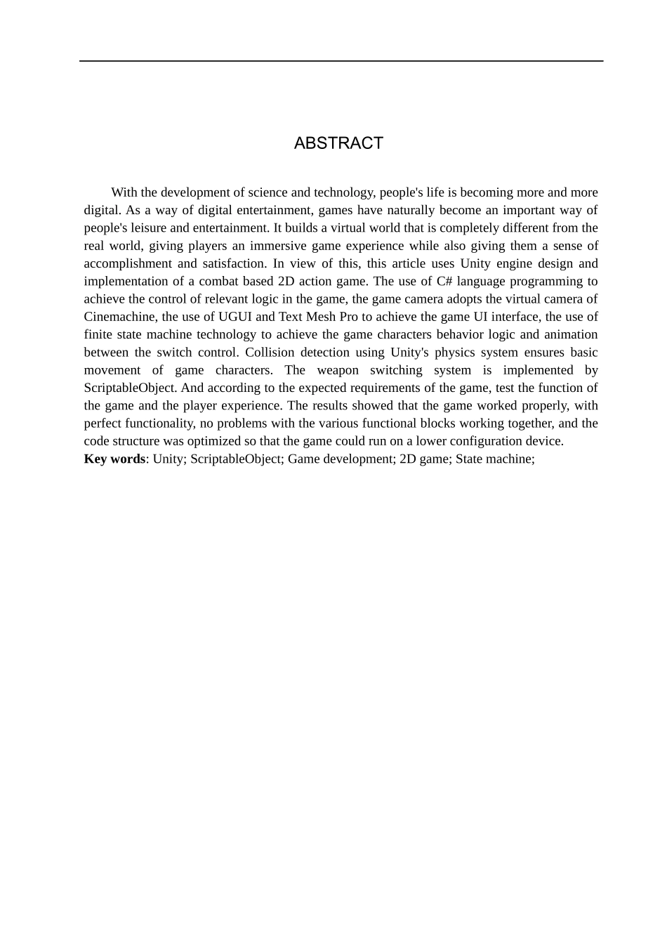 23年WP定稿_计算机科学与技术_基于Unity3D的ACT游戏的设计与实现.docx_第3页
