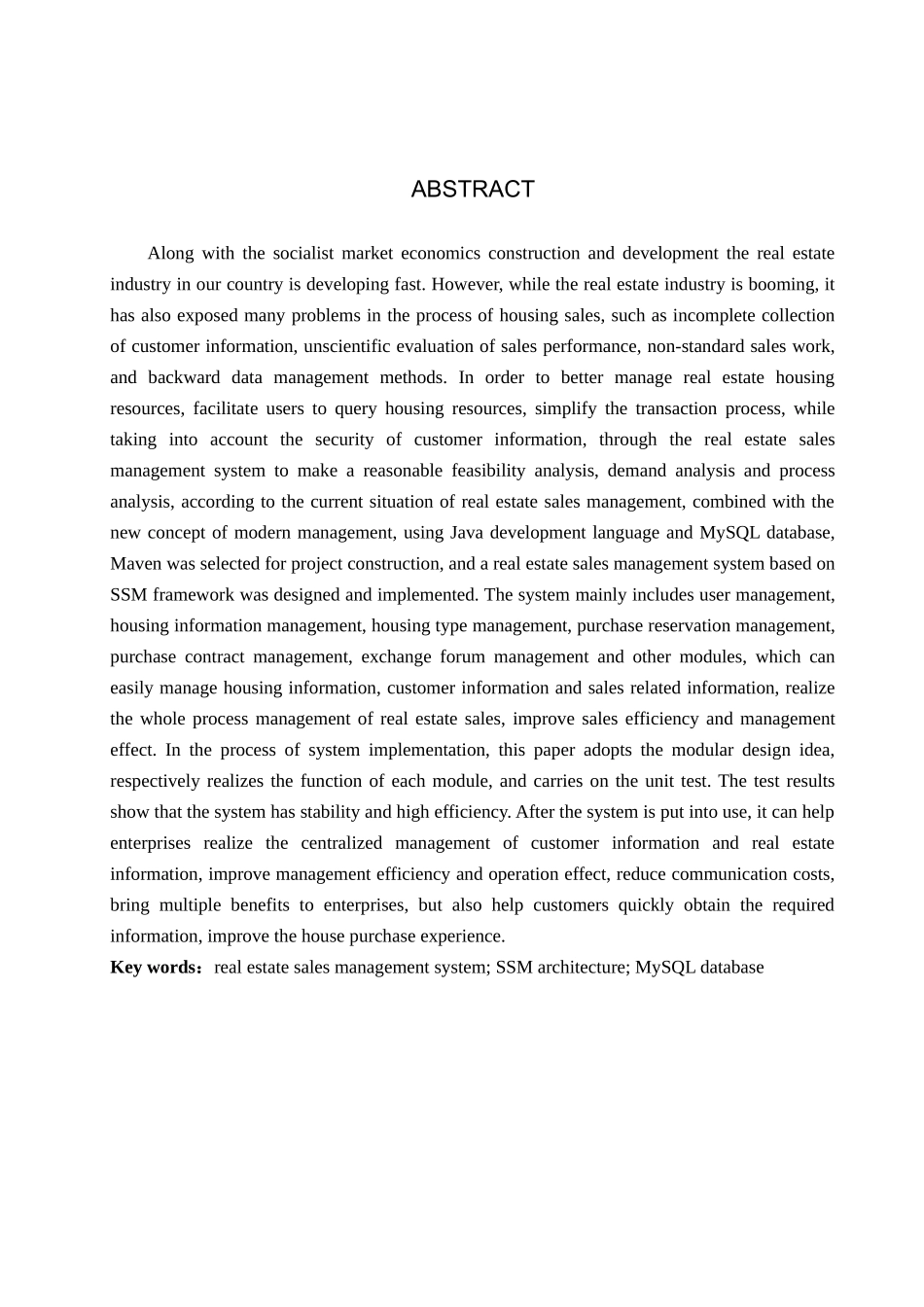 23年WP定稿-计算机科学与技术-基于SSM的楼盘销售管理系统的设计与实现.docx_第3页