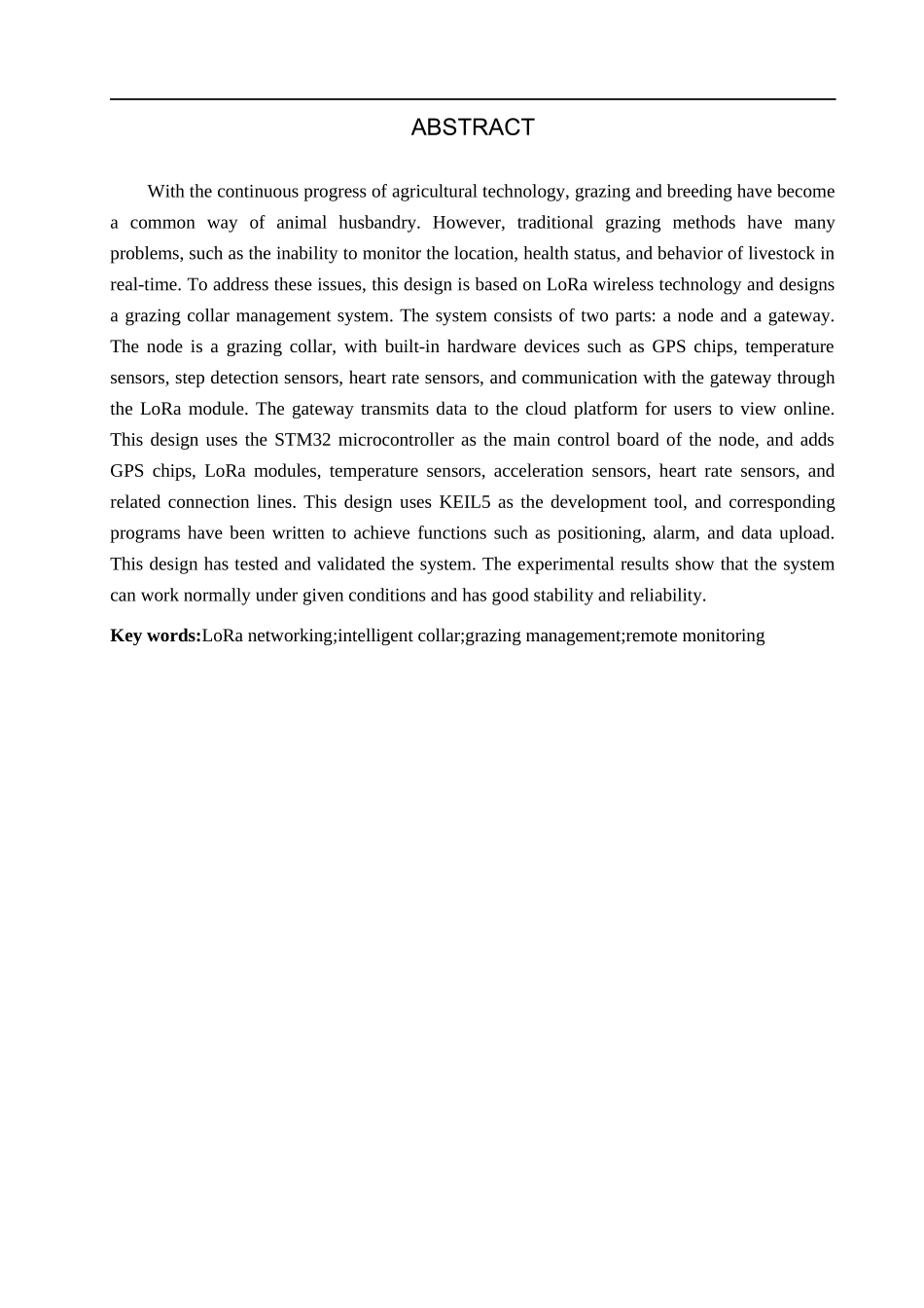 23年WP定稿__物联网工程_基于LoRa的放牧项圈系统设计与实现.docx_第3页