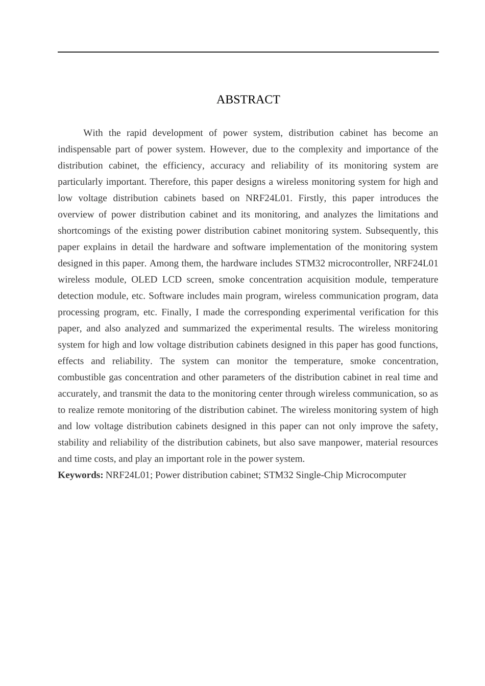 23年WP定稿__物联网工程_基于NRF24L01的高低压配电柜无线监控系统.docx_第3页