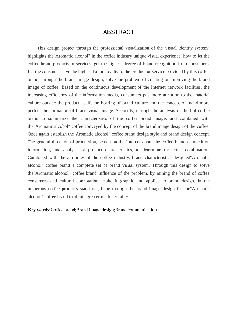 23年WP定稿_视觉传达设计_“芳醇”咖啡品牌形象设计.docx_第3页