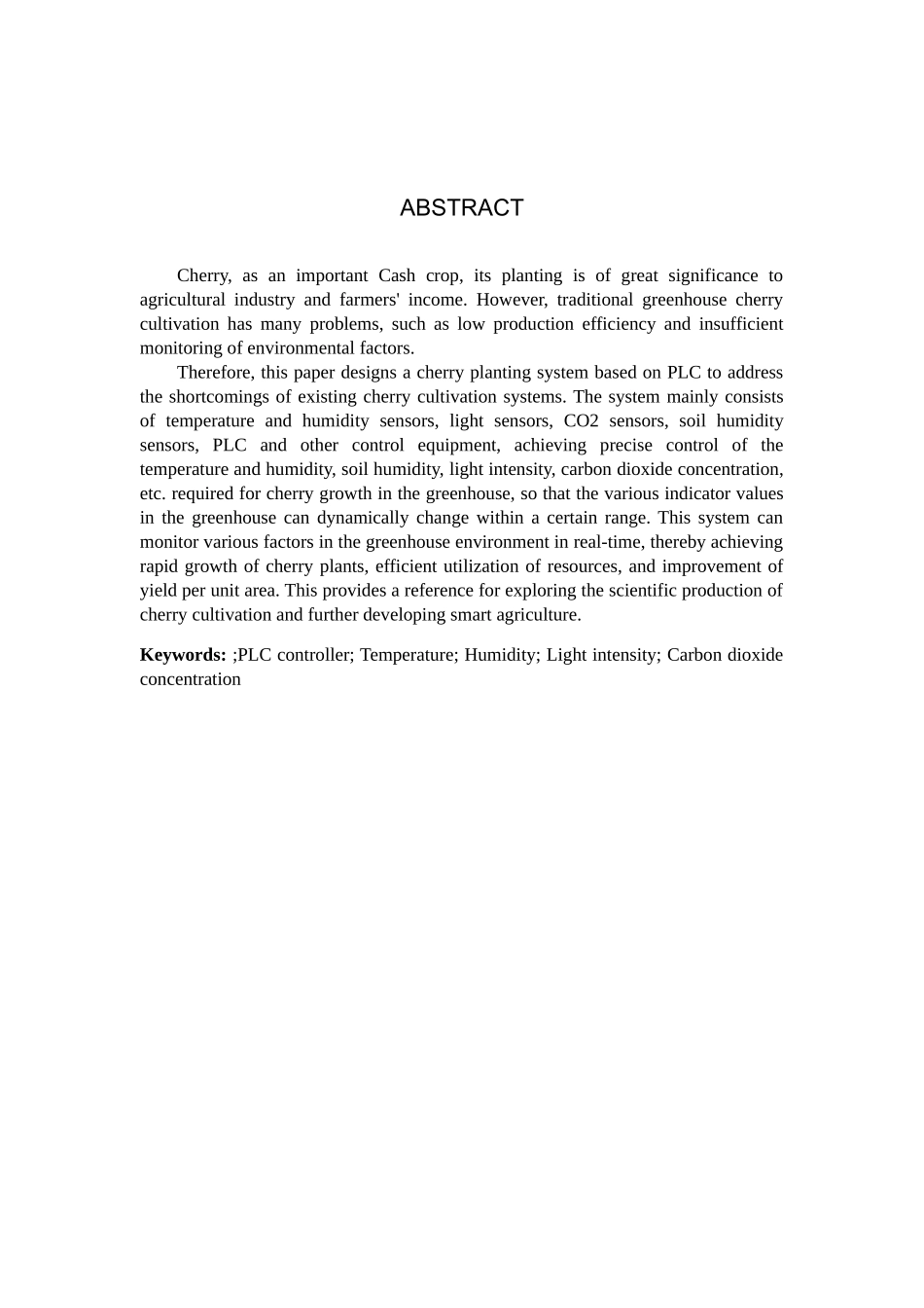 23年WP定稿__电气工程及其自动化_基于PLC的樱桃种植系统设计.docx_第3页