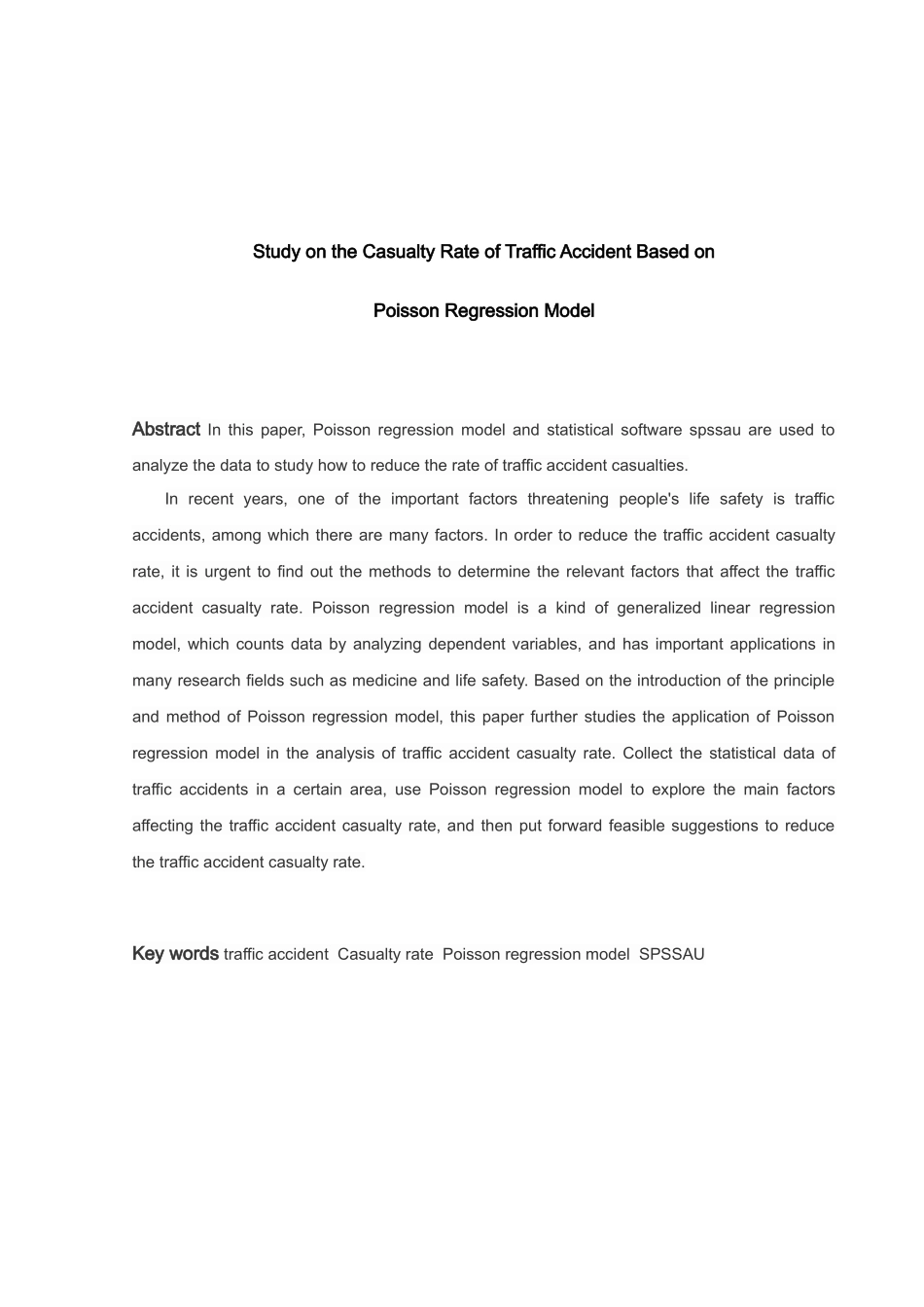 22年高质-信息与计算科学-Poisson回归模型应用研究-2.docx_第2页