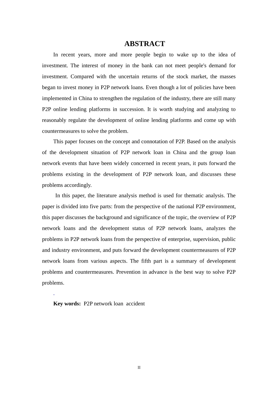 22年高质-金融学(本)-p2p网贷发展存在问题及对策分析-2.doc_第2页
