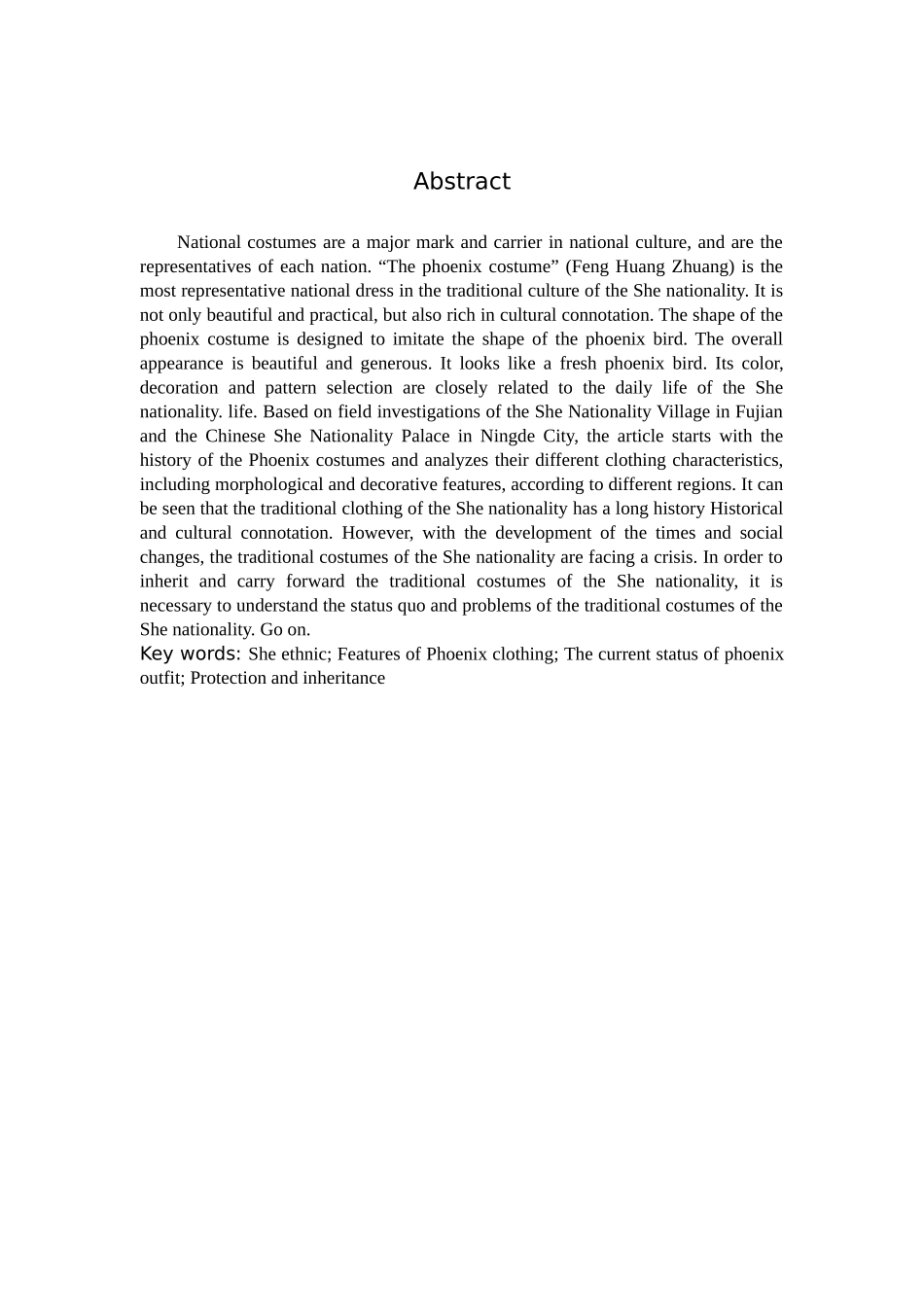 22年高质-汉语言文学-畲族“凤凰装”的保护与传承-.doc_第2页