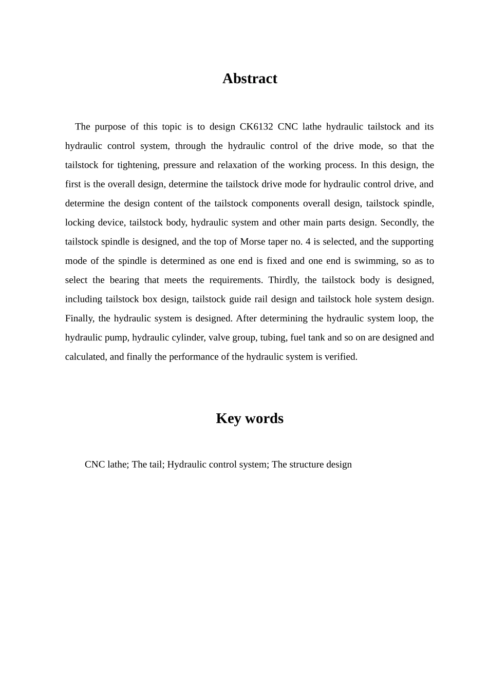 22年降重后 CK6132数控车床尾座及其液压控制系统设计.docx_第2页