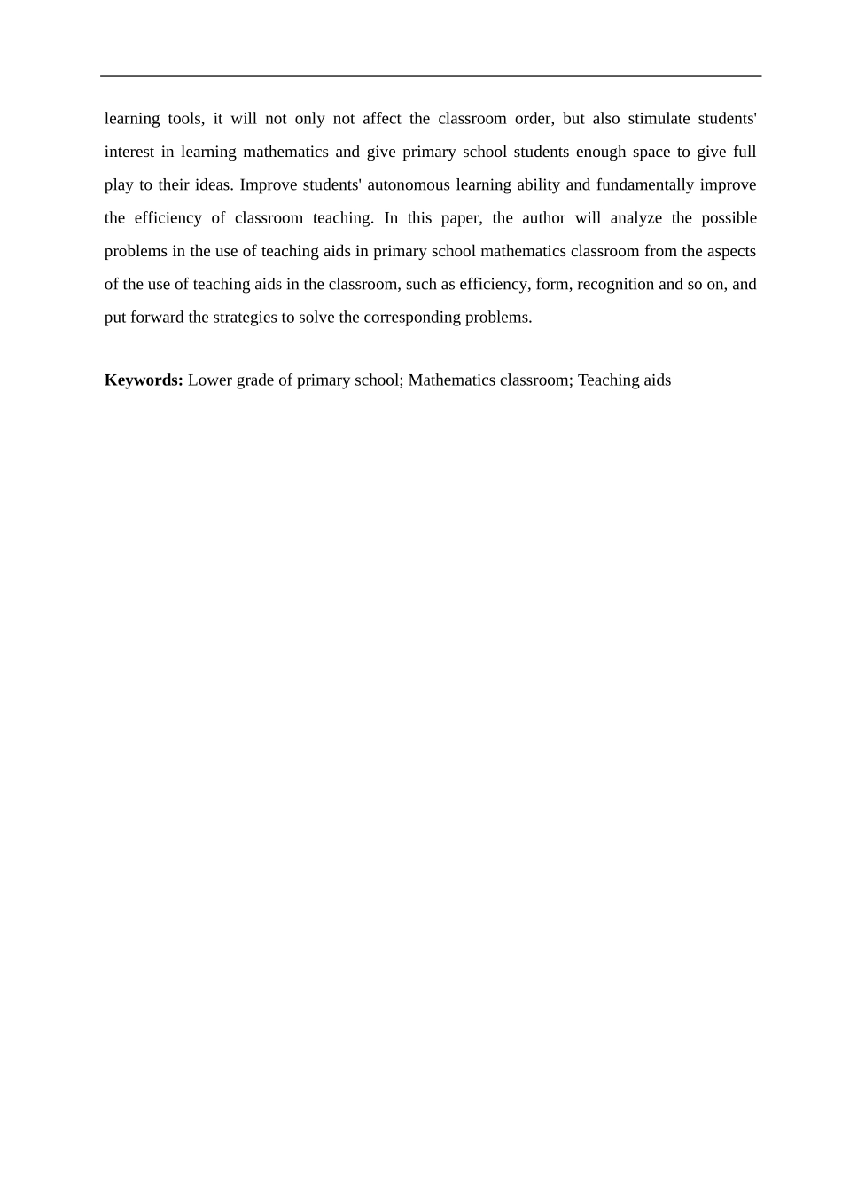 23年HEB-教育学-小学低年级数学课堂中教具的应用现状及对策 (2).doc_第4页