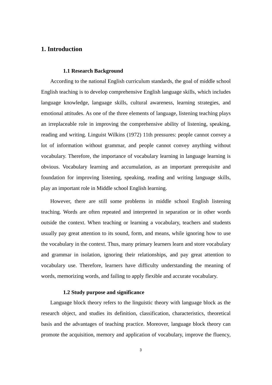 旧稿参考-初稿语言块理论在初中英语听力教学中的应用.docx_第3页