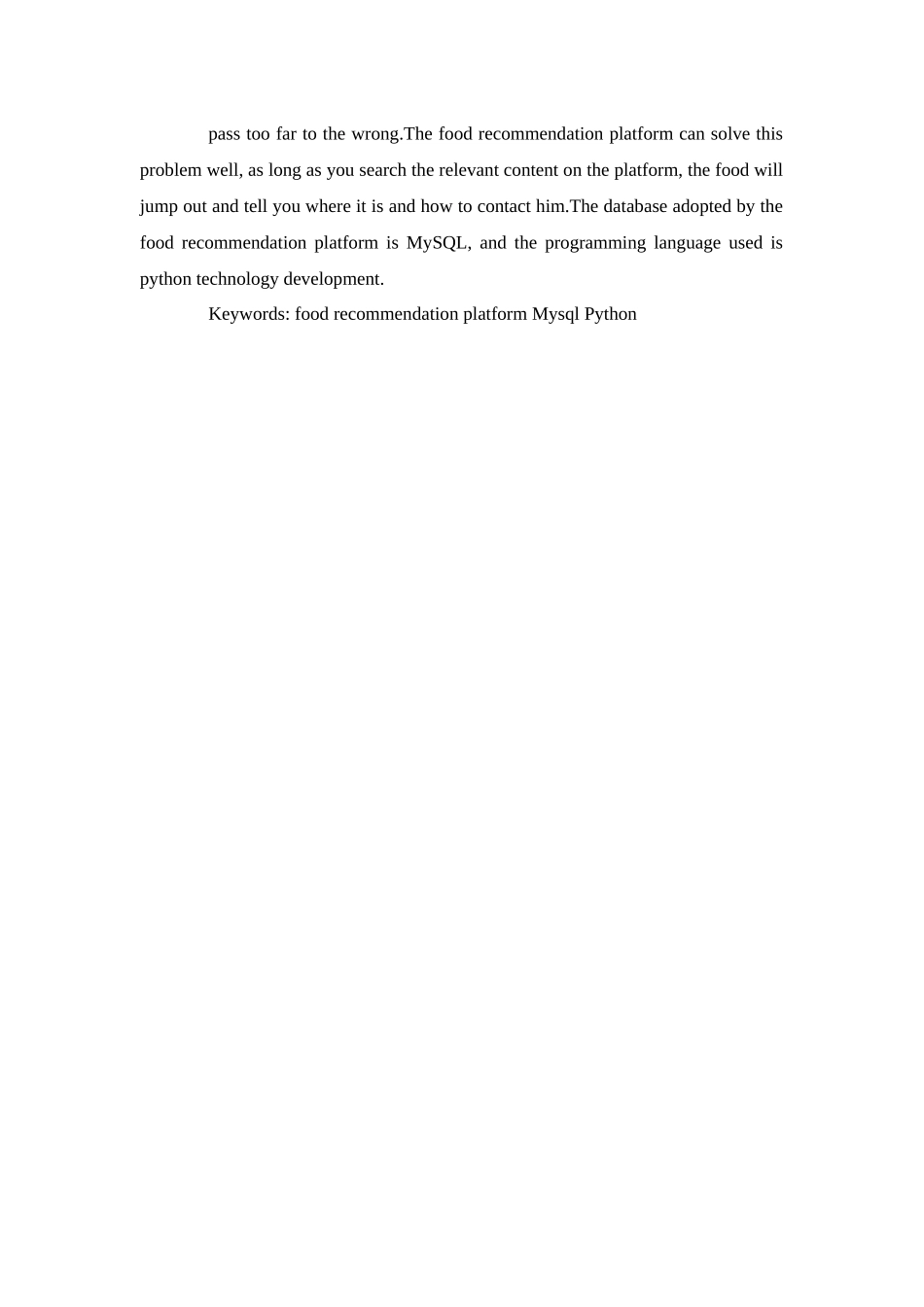 旧稿参考-基于python的美食推荐平台的设计与实现.docx_第2页