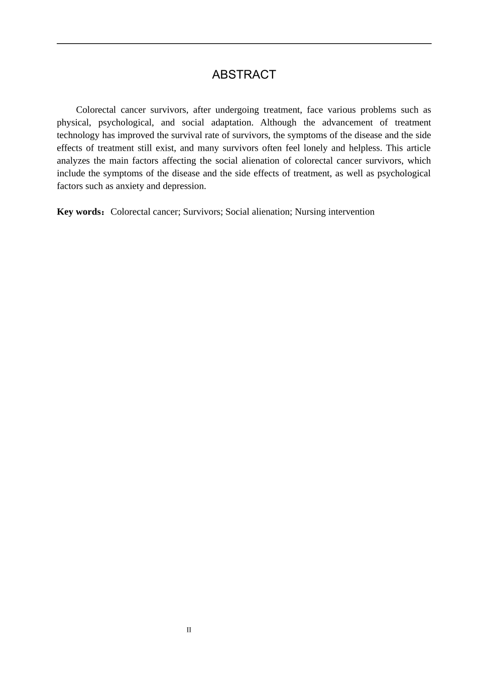 25护理学-结直肠癌幸存者社会疏离的影响因素及护理研究进展.docx_第2页